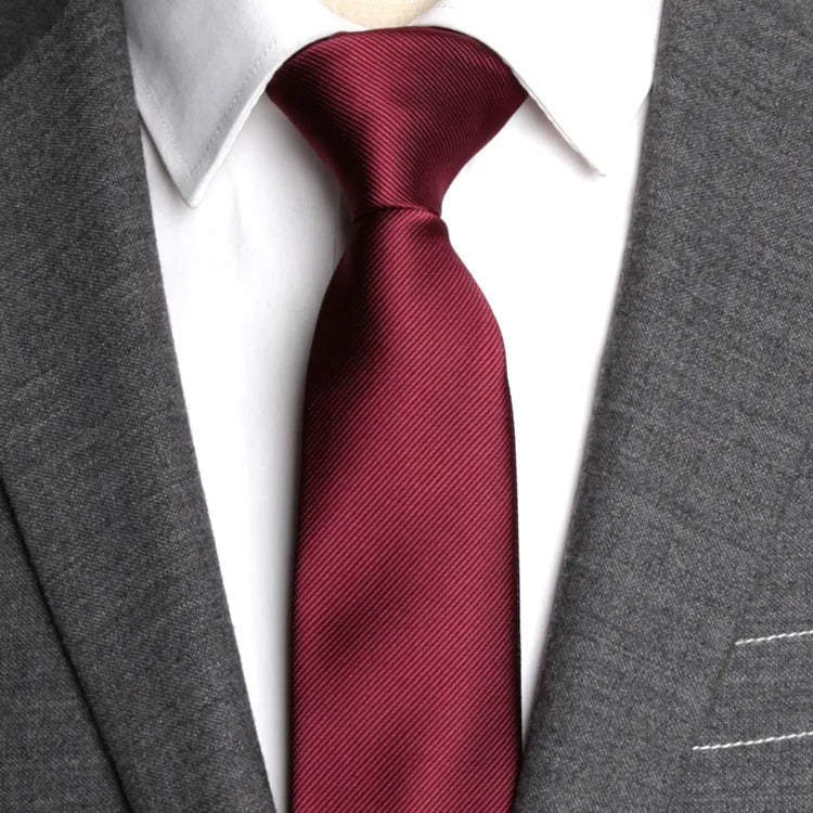 Corbata Vinotinto 6cm 4266