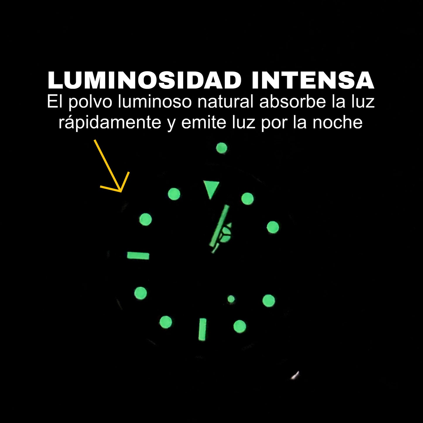 Rolex Submariner Dorado fondo Negro
