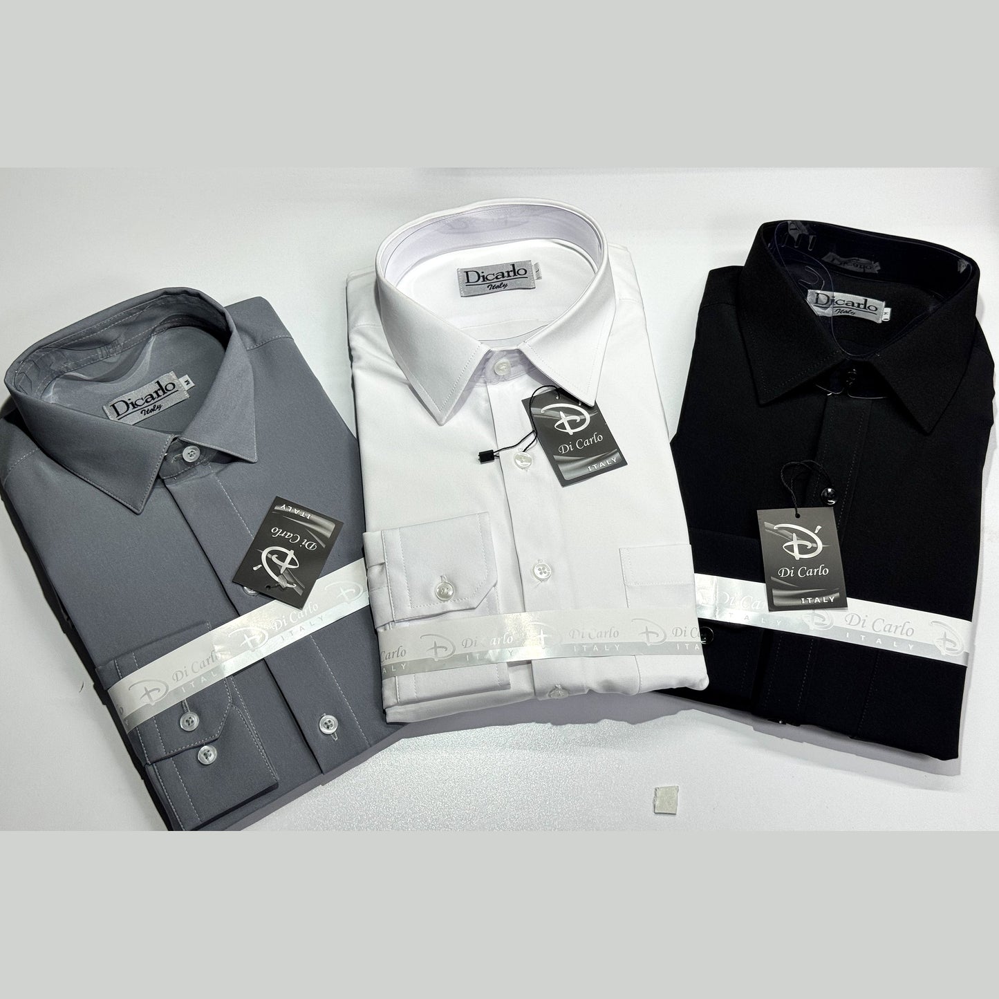 Camisa Formal Gris Para Hombre