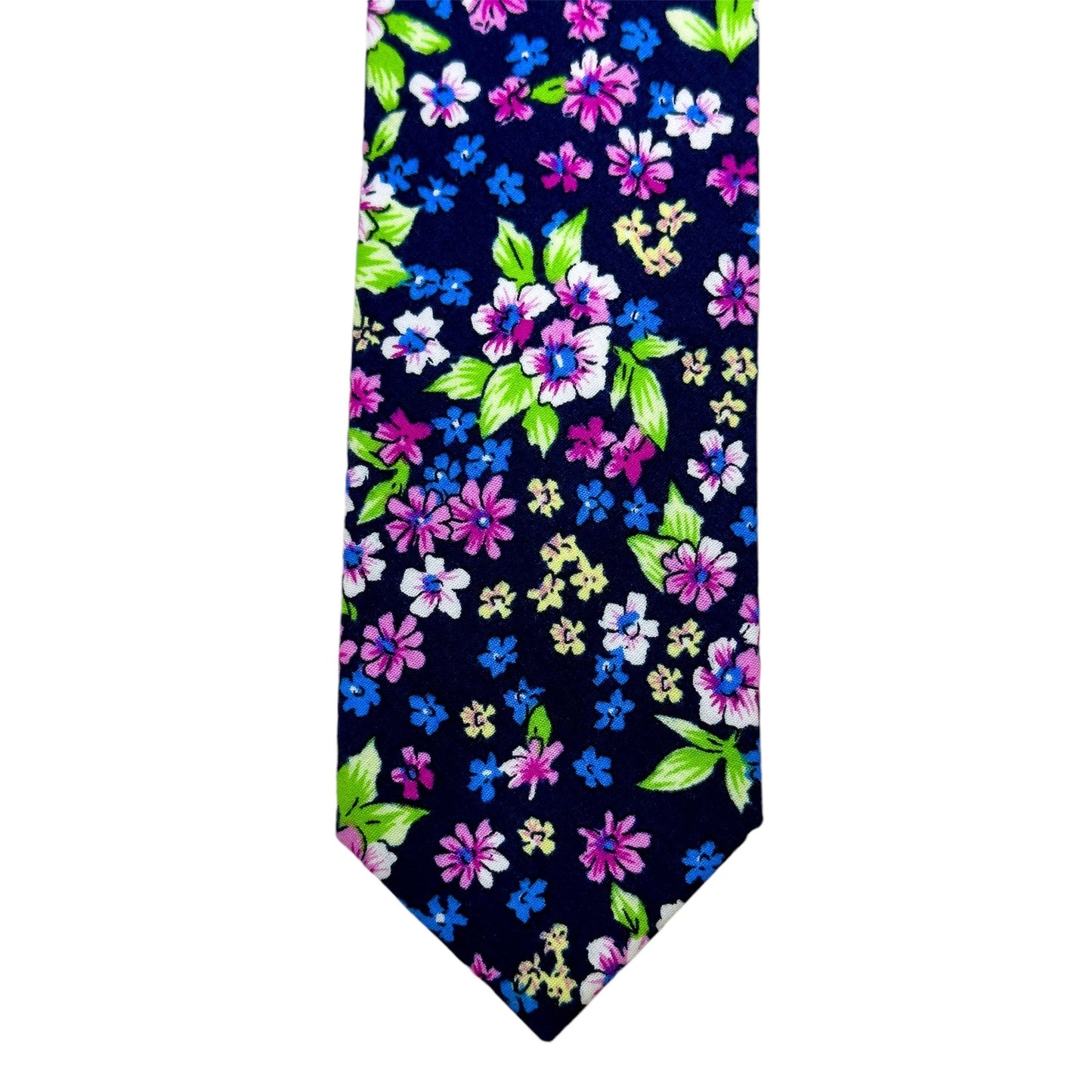 Corbata en Flores 6,5cm