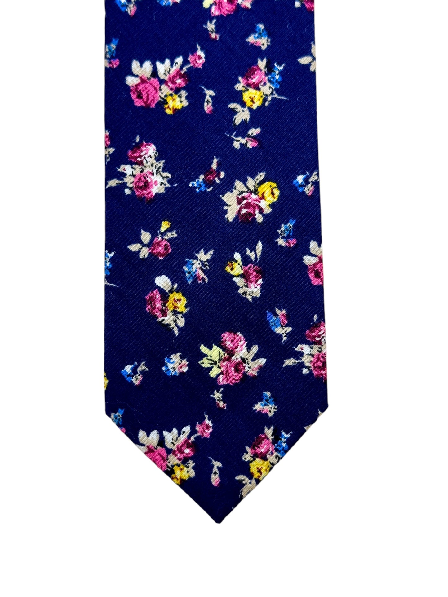 Corbata en Flores 6,5cm