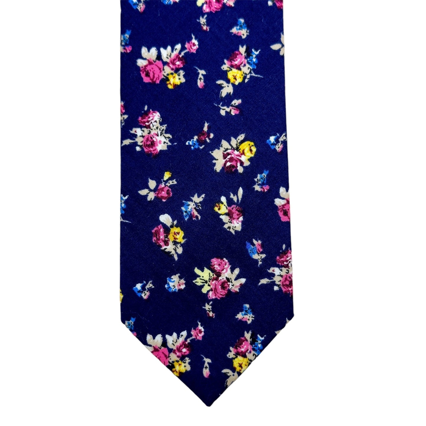 Corbata en Flores 6,5cm