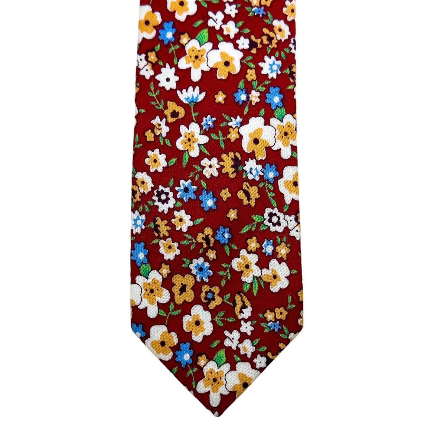 Corbata en Flores 6,5cm