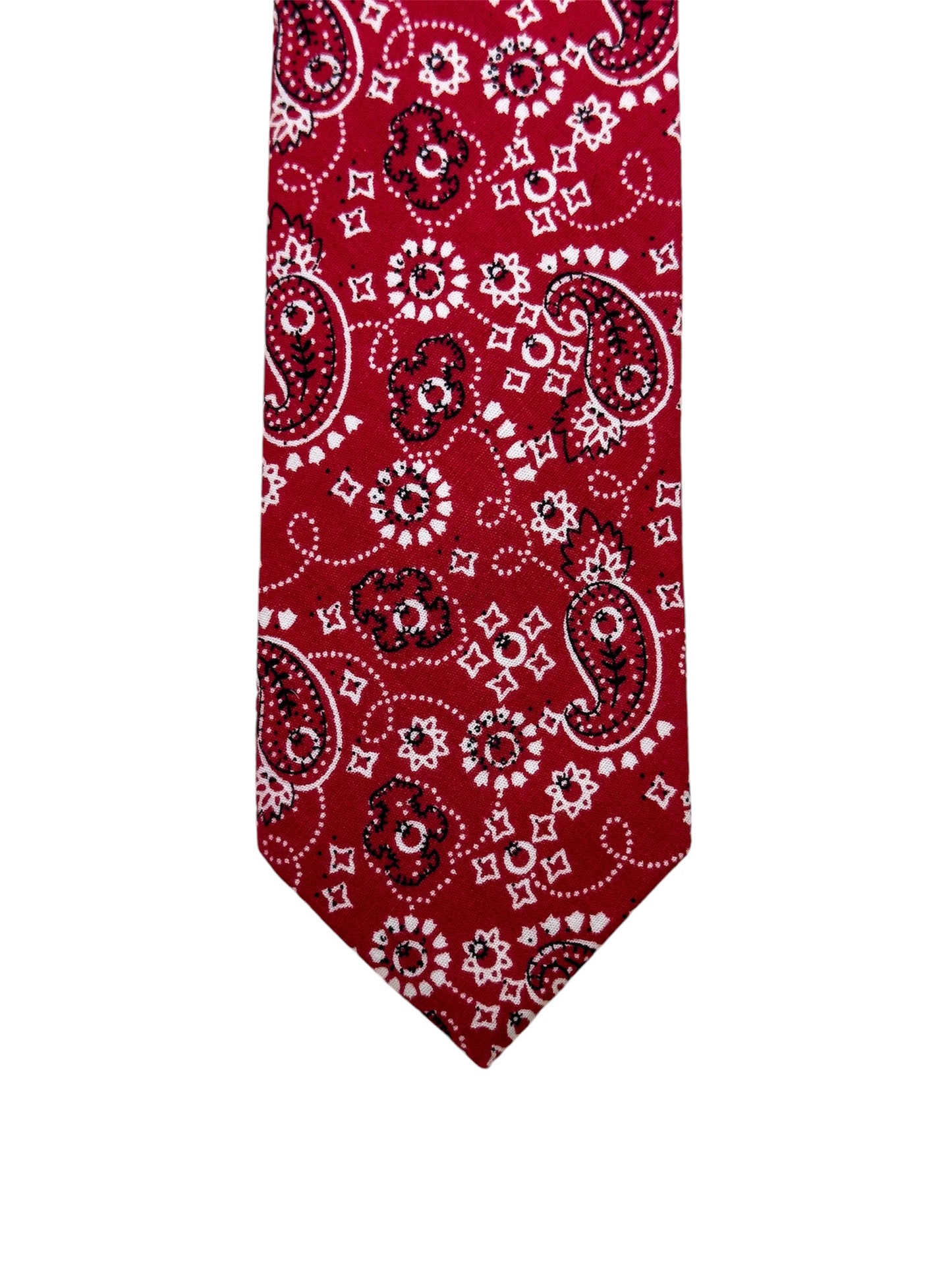 Corbata en Flores 6,5cm