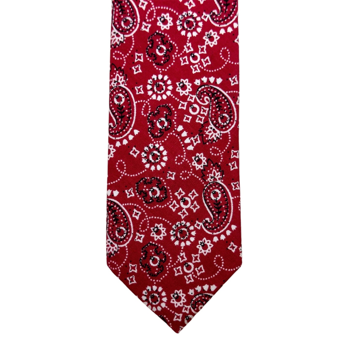 Corbata en Flores 6,5cm