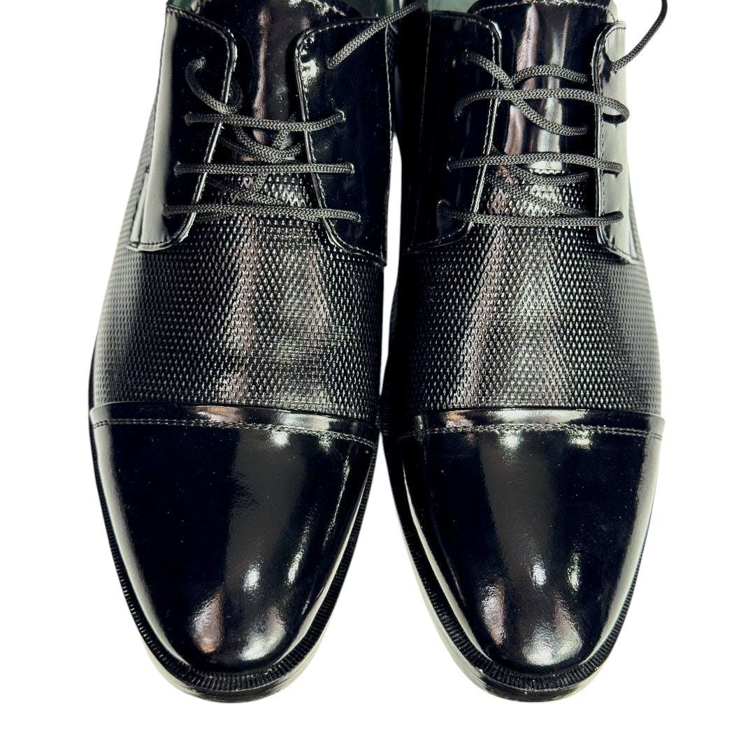 Zapatos de Vestir NEGROS para Hombre - Cuero Charol, suela en Grupon