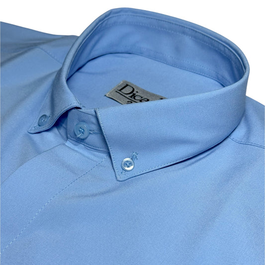 Camisa Formal Celeste Para Hombre