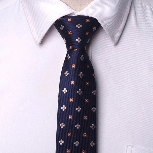 Corbata 1 Azul 6cm 4260