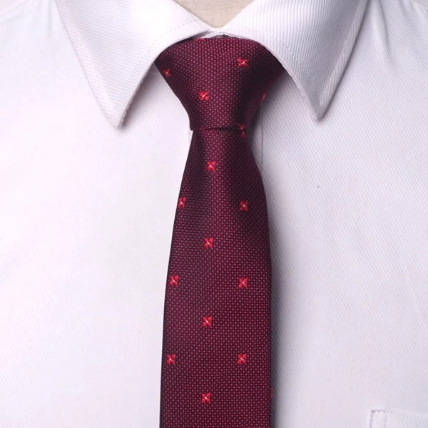 Corbata Vinotinto 6cm 4265