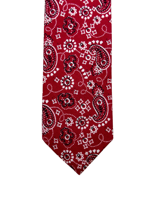 Corbata en Flores 6,5cm