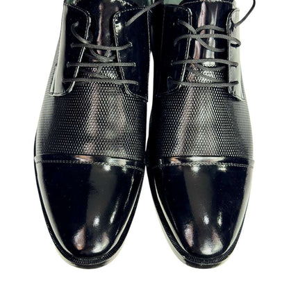 Zapatos de Vestir NEGROS para Hombre - Cuero Charol, suela en Grupon
