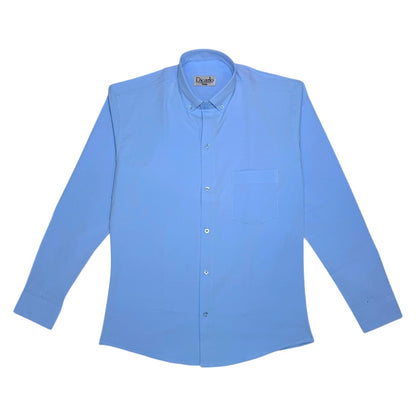 Camisa Formal Celeste Para Hombre